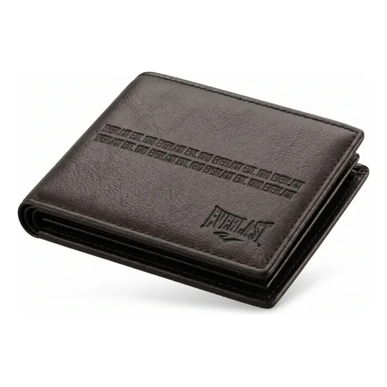 Billetera Everlast Diag Cuero Pu 100% Original Importada