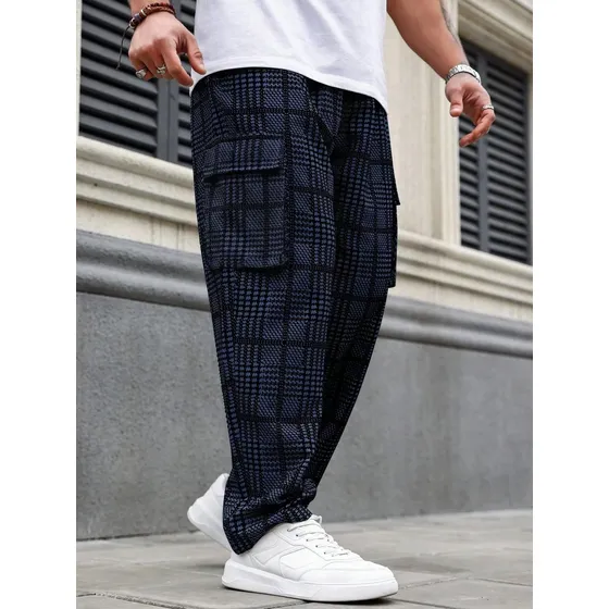 Pantalón Jogger Hombre Casual Con Cordón