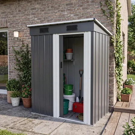 Deposito Jardin Galpon Cobertizo Exterior Nictom CJ02