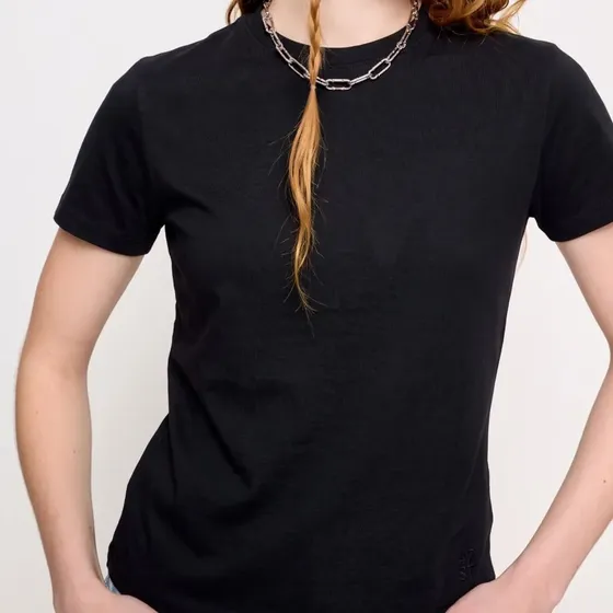 Remera Lucky De Algodon Basica Lisa Mujer 47 Street