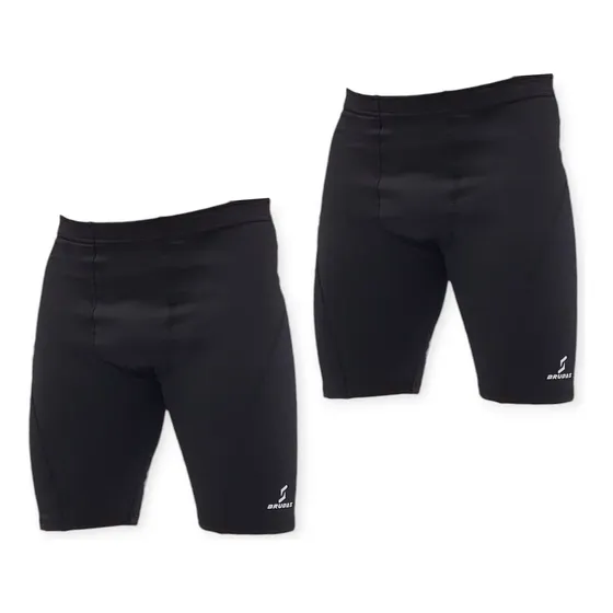 Pack X 2 Calza Corta Hombre Térmica Deporte Running Fútbol