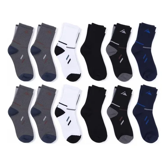Pack X12 Pares Medias Tres Cuarto 3/4 Unisex