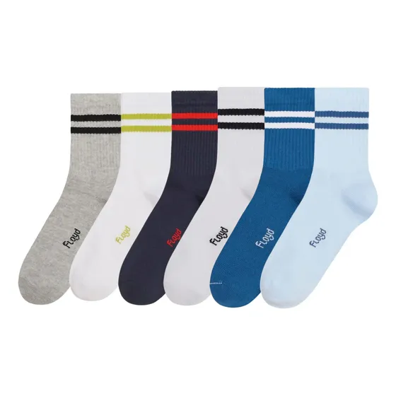 Pack X 6 Pares De Medias 1/3 Caña De Hombre Floyd Art.1424