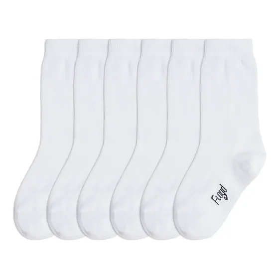 Pack X 6 Pares Medias Lisas Niño Varon / Nena Floyd Art. 72