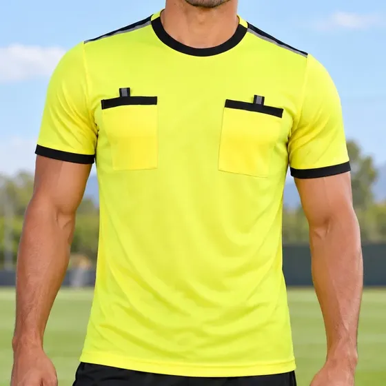 Camiseta Deportiva De Fútbol Hombre Manga Corta Respirable Secado Rápido