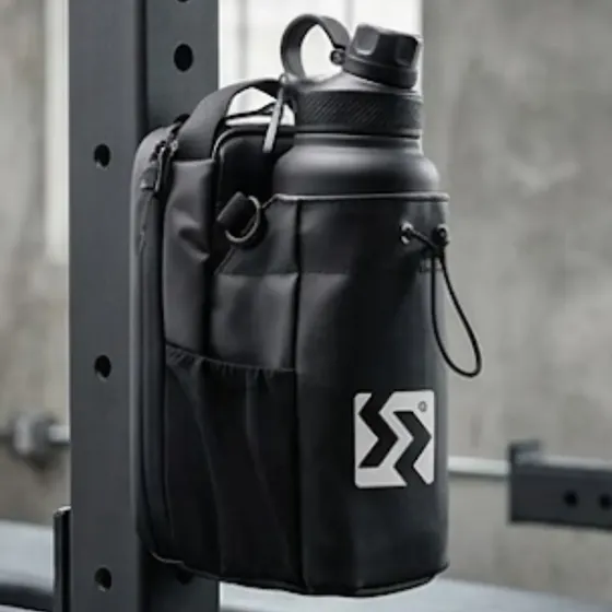 Bolso Gimnasio Magnético Deportivo Botellero Bandolera Gym