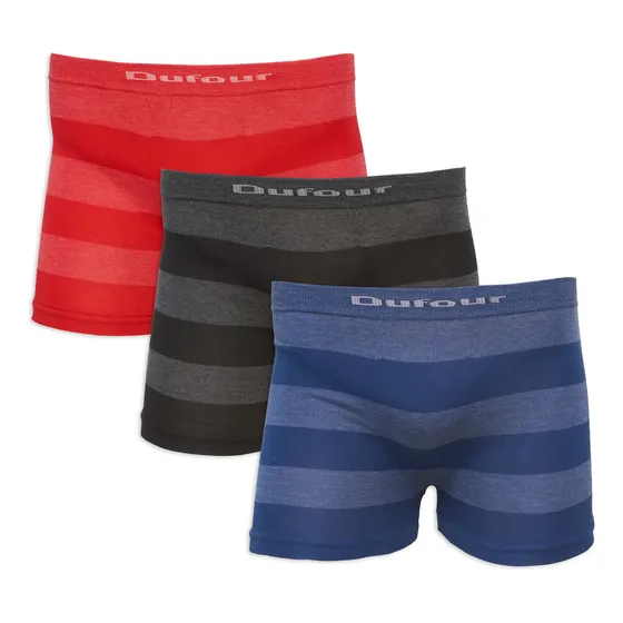 Pack X 3 Unidades Boxer De Niño Algodon Dufour Art. 11869