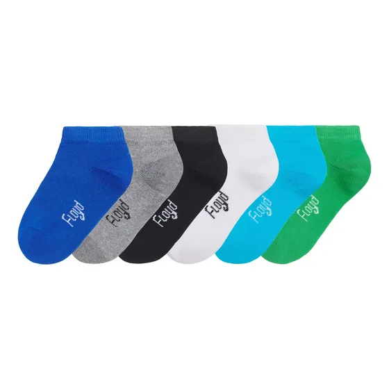 Pack X 6 Pares Soquetes De Nene Nena Lisos Floyd Art 60 Surt