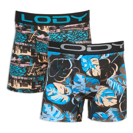 Pack X 2 Boxer Lody Estampados Surtidos