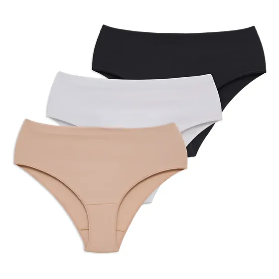 Pack X 3 Bombachas Tiro Corto Top Control Cocot Art. 6141