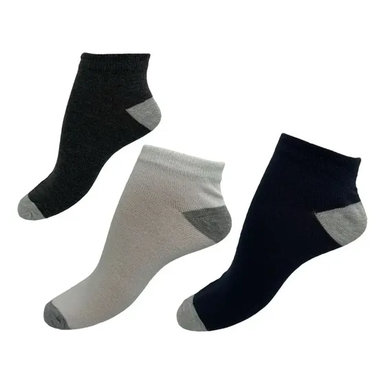 Bolson X204 Pares De Media Soquete- Talle Adultos 38-43