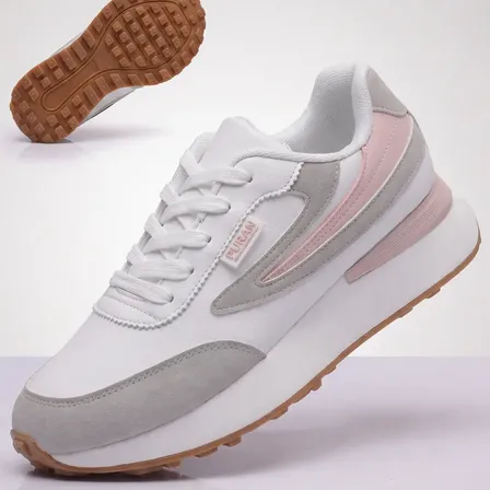 Zapatillas Mujer Urbanas Ligera Transpirable Blanco