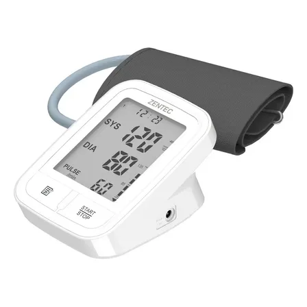 Tensiómetro Digital Automático de Brazo Zentec TDBZ20 Pantalla HD Baterías AA