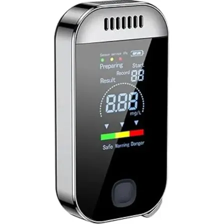 Alcoholimetro Tester Exacto Alcoholemia Alcohol Sin Contacto