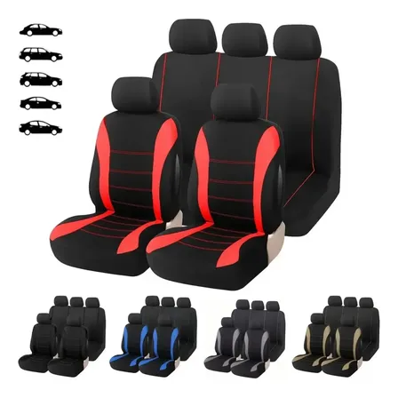Fundas Cubreasientos Delanteras Universales De Tela Para Auto Sedán Van
