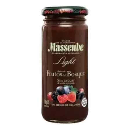Dulce Light Frutos Bosque Masseube 260 Gr Sin Tacc