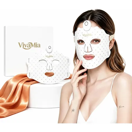 Mascarilla Facial Led 252 Leds Fototerapia Rejuvenecimiento