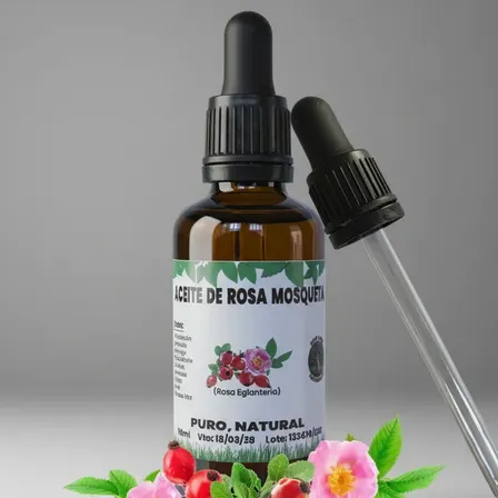 Aceite De Rosa Mosqueta Puro Cremas Estrias Cicatrices 50 Ml Neutra