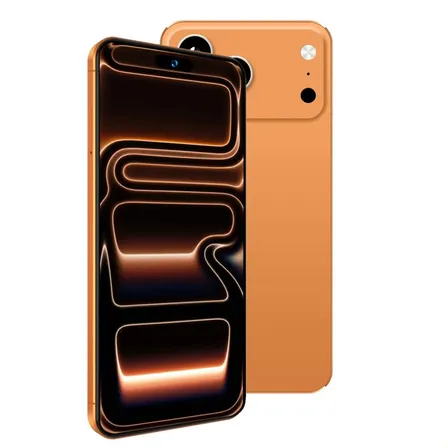 Smartphone B17 Pro Max De 3 Gb+256 Gb Y 6,8 Pulgadas Con Desbloqueo Facial Wifi Orange