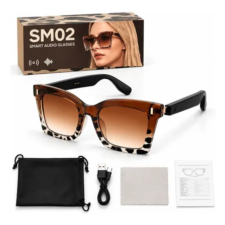 Anteojos Inteligentes Ojo De Gato Bluetooth Mujer