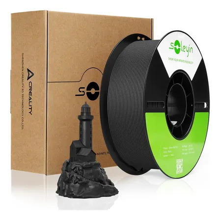 Creality Soleyin Ultra Filamento Pla Impresión 3d 1kg 1.75mm Color Negro