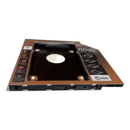Caddy Segundo Disco Notebook Hdd Sata O Ssd 9 Mm Universal