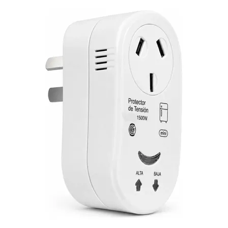 Protector De Tensión 1500w Para Heladera Freezer Cava 220v Blanco