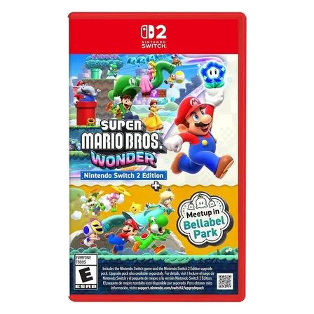 Super Mario Bros Wonder Nintendo Switch 2 Formato Físico