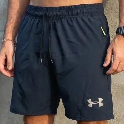 Bermuda Short Under Armour Bolsillo Con Cierre Entrenamiento