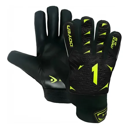 Guante Arquero Futbol Niño Max 2.5 Doyen Negro 6