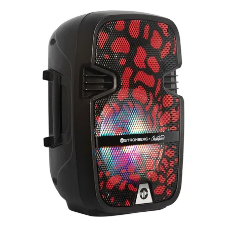 Parlante Portatil Stromberg Mask 15 100w Rms Bluetooth Rojo Rojo Usb Pendrive