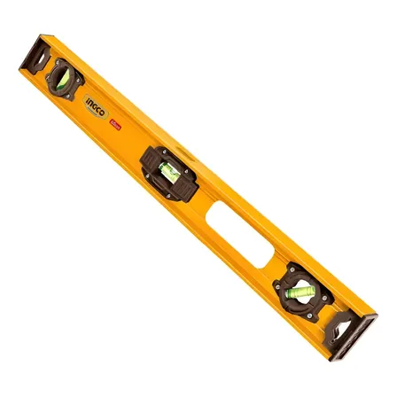 Nivel De Aluminio 60 Cm Magnetico Ingco 3 Burbujas Reforzado