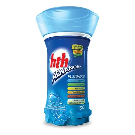 Boya Dosificadora Flotador 4 en 1 HTH Clorotec Cloro Piscina x 830g