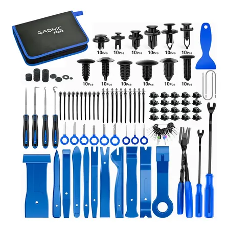 Set 238 Herramientas Gadnic Extractores Molduras Clips
