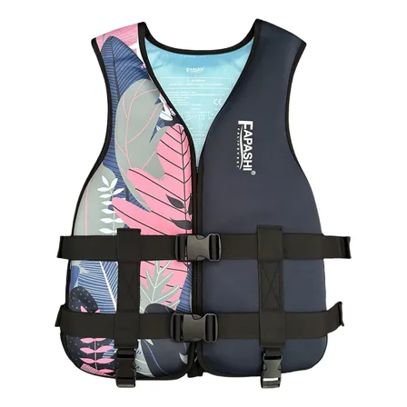 Chaleco Salvavidas Adulto De Flotación Para Deportes Acuáticos Natación Azul Oscuro S