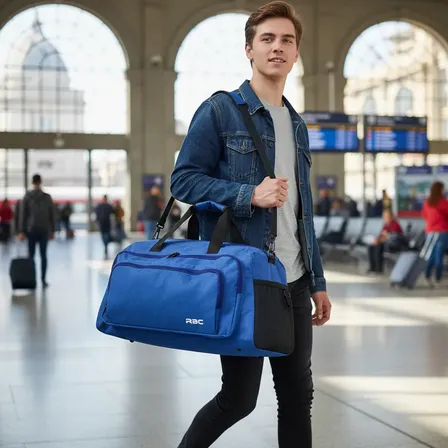 Bolso De Viaje Grande Rbc Reforzado Fuerte Impermeable 300
