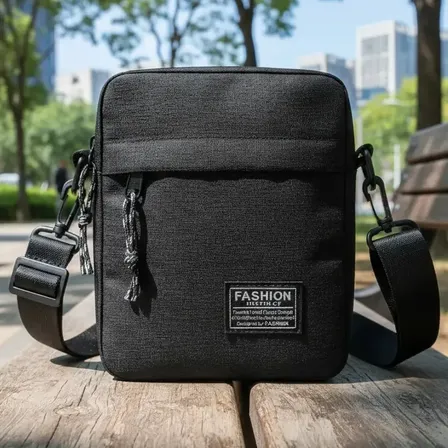 Bolso Bandolera Riñonera Pequeño Unisex Tela Moderna Urbana
