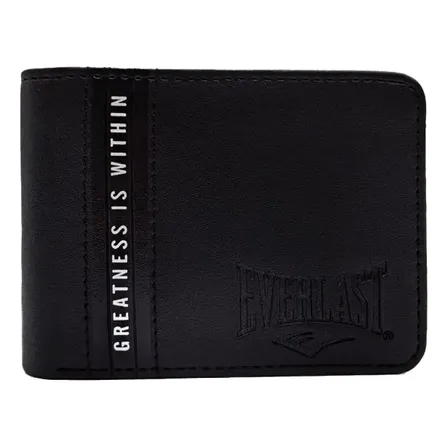 Billetera Hombre Everlast Cuero Ecológico Pu C/caja Original