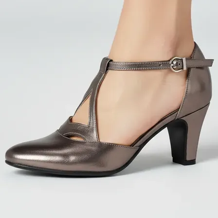 Zapatos Baile Tango Jazz Salsa Cuero Mujer Folklore Art 902