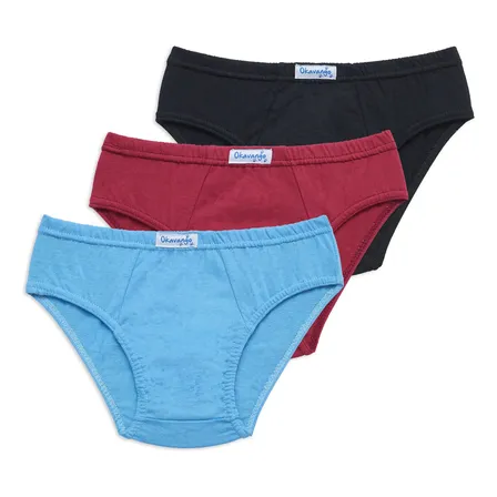 Pack X 3 Slip De Niño Cintura Embutida Cf Art. 885