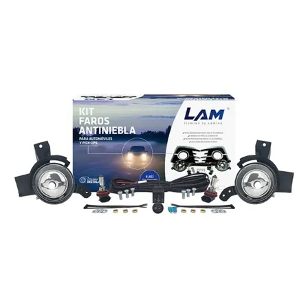 Kit Faro Ford Ecosport 2008 Al 2012 Auxiliar Antiniebla