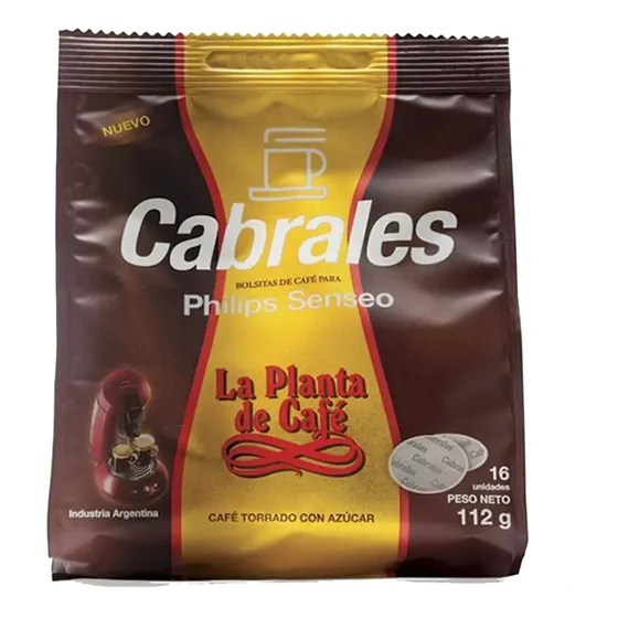 Café En La Planta Cabrales Para Máquina Philips Senseo 16 Monodosis