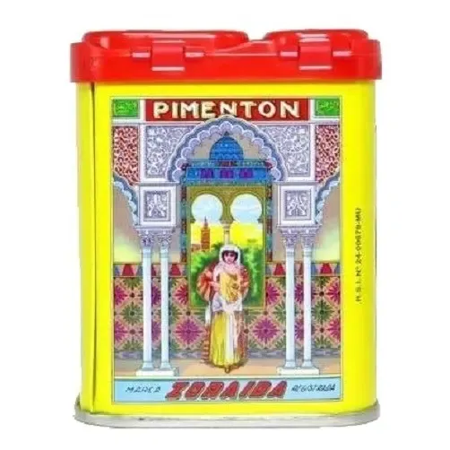 Pimentón dulce español Zoraida molido x 75 gr (c/lata 125gr)