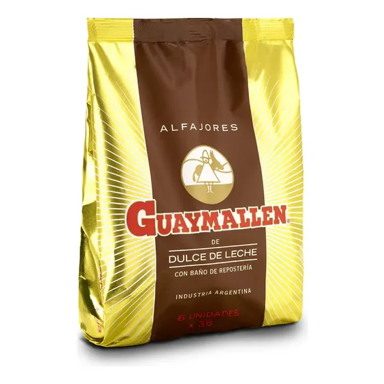 Alfajor Guaymallen Chocolate Dulce De Leche