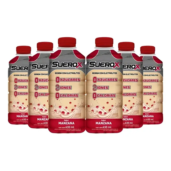 Suerox Sabor Manzana X 6 Unidades
