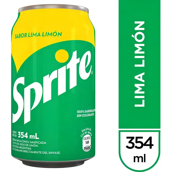 Sprite Gaseosa Lata Pack x6