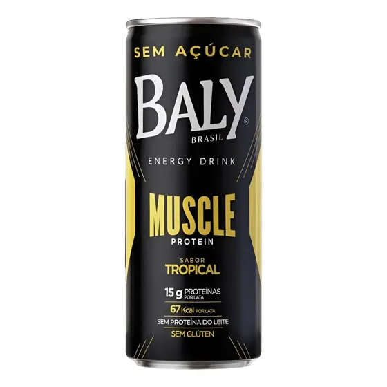 Energizante Baly Muscle Protein Proteica Tropical 250ml X1
