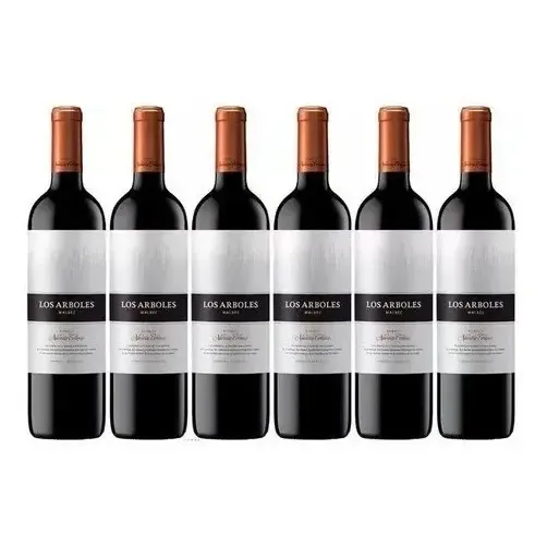 Vino Los Arboles Malbec Navarro Correas 750ml Caja X6