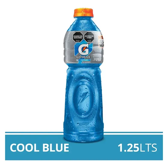 Bebida isotónica Gatorade Cool Blue 1,25 lts