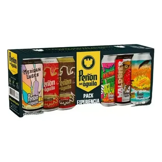 Pack Experiencia Peñon Del Águila X 6 Latas Estuche